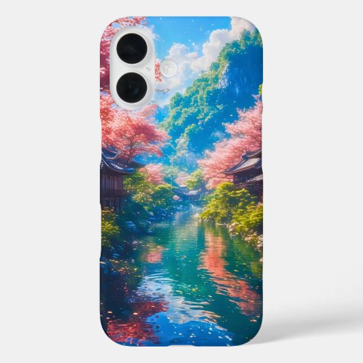 桜移る青龍 Case-Mate iPhoneケース (裏面)