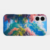 桜移る青龍 iPhone 16ケース (裏面横)