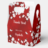 桜紅白カスタムサンキューフローラル フェイバーボックス (オープン)