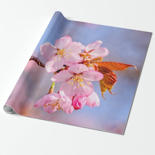 桜素晴らしの花の優しさ ラッピングペーパー (アンロールド)
