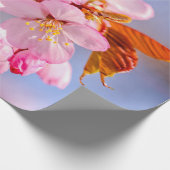 桜素晴らしの花の優しさ ラッピングペーパー (角)