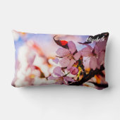 桜素晴らしの花 ランバークッション (裏面)