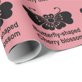 桜胡蝶 ラッピングペーパー (ロールコーナー)