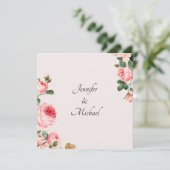 桜色のバラの婚約パーティー (スタンド正面)