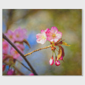 桜花の天然組成 ラッピングペーパー (フラット)