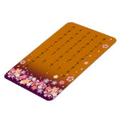 桜花カタカナ日本のキャラクター金ゴールド マグネット (左側)