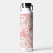桜花柄ピンク ウォーターボトル (正面)