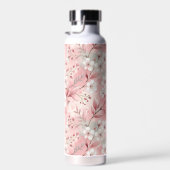 桜花柄ピンク ウォーターボトル (右面)