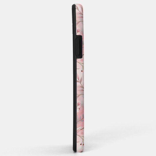 桜花柄ピンク Case-Mate iPhoneケース (裏面/右)