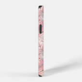 桜花柄ピンク iPhoneケース (右側面)