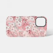 桜花柄ピンク iPhoneケース (裏面横)