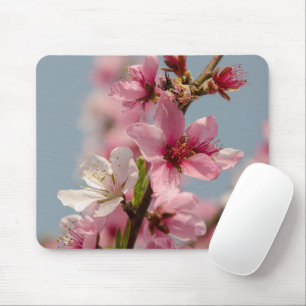 桜花桃色日本の花 マウスパッド