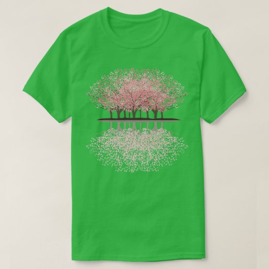 桜花花花林 Tシャツ (デザイン正面)