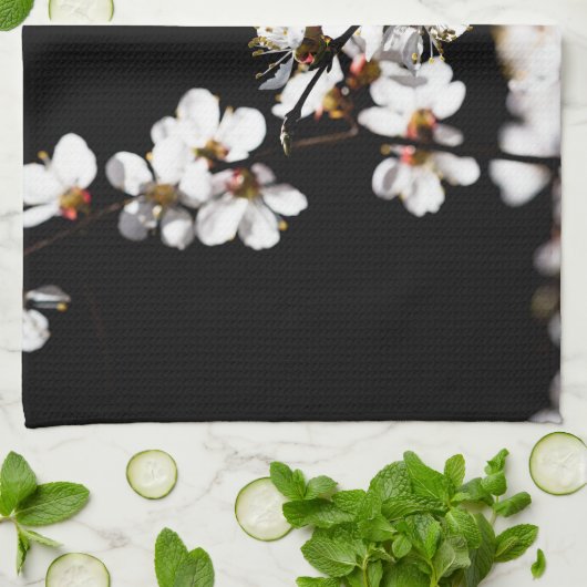 桜花 キッチンタオル (折り畳み)