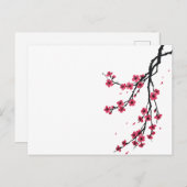 桜花 シーズンポストカード (正面/裏面)