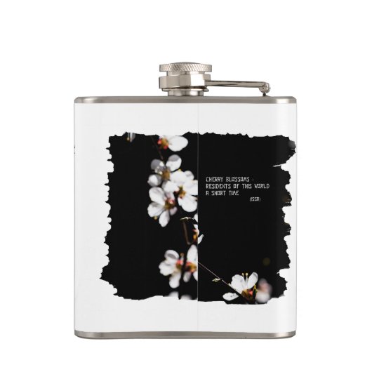 桜花 フラスク (裏面)