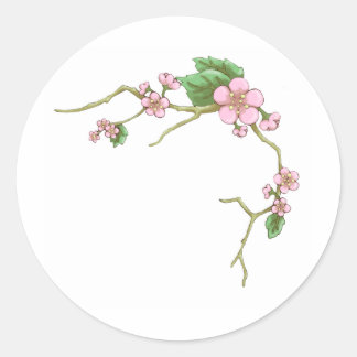 桜花 ラウンドシール