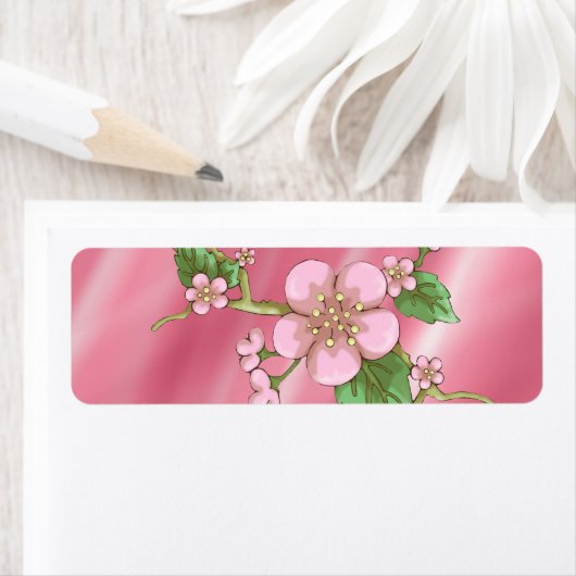 桜花 ラベル (インサイチュ)