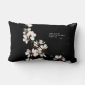 桜花 ランバークッション (裏面)