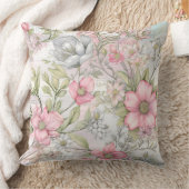 桜赤面セレナードボタニカル クッション (ブランケット)