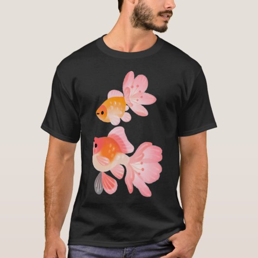 桜金魚 1 Tシャツ (正面)