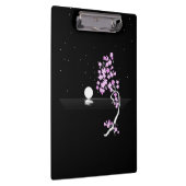 桜開花満月の下 クリップボード (右)