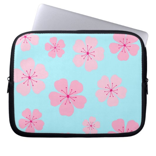 桜電子バッグ ラップトップスリーブ (正面)