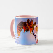 桜魅力的の花 マグカップ (正面左)