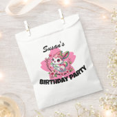 桜魅力的バニー フェイバーバッグ (クリップ留めされた状態)