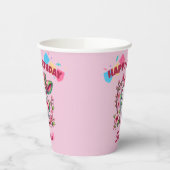 桜魅力的バニー 紙コップ (左)