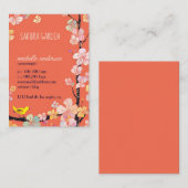 桜鳥美容師 名刺 (正面/裏面)