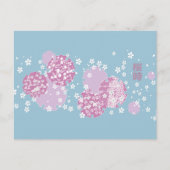 桜、さくらんぼブロッサム ポストカード (正面)