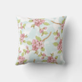 桜/さくらんぼ花 クッション (裏面)