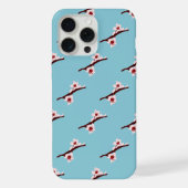 桜 さくら 桃色の花柄 iPhoneケース (裏面)