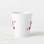 桜 カフェラテマグ (正面)