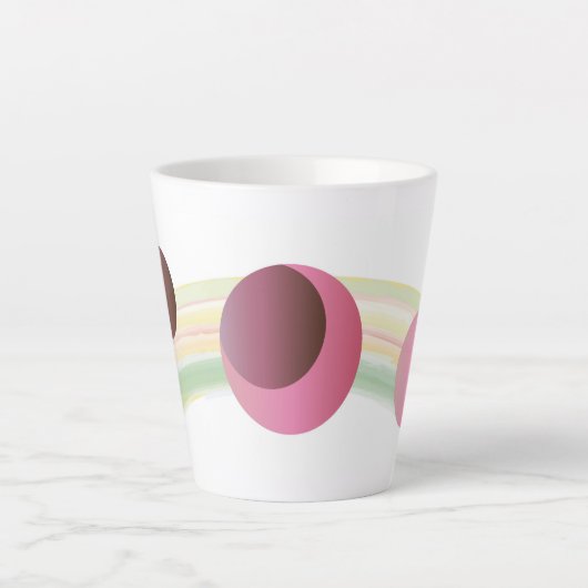 桜 カフェラテマグ (正面)