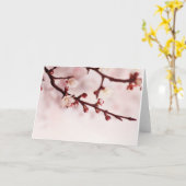 桜 カード (黄色い花)