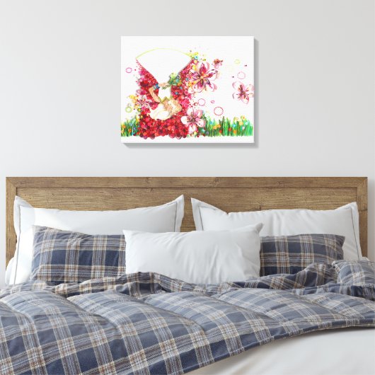 桜 キャンバスプリント (インサイチュ (寝室))