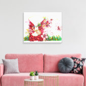 桜 キャンバスプリント (インサイチュ (リビング))