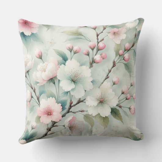 桜 クッション (裏面)