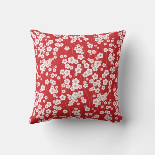 桜 クッション (裏面)