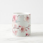 桜 コーヒーマグカップ (中央)