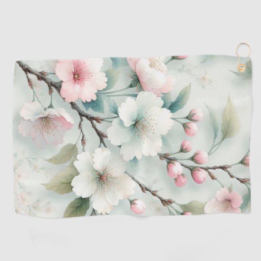 桜 ゴルフタオル (横)