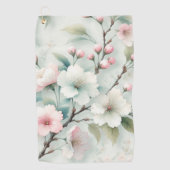 桜 ゴルフタオル (正面)