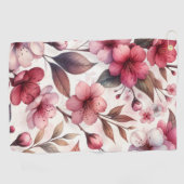 桜 ゴルフタオル (横)