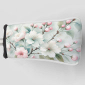 桜 ゴルフヘッドカバー (正面)