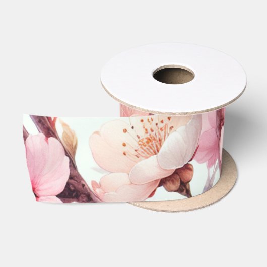 桜 サテンリボン (リール)