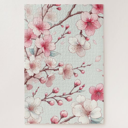 桜 ジグソーパズル (縦)