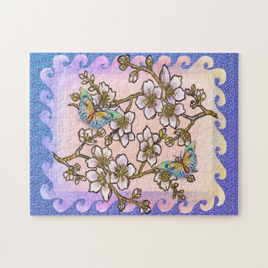 桜 ジグソーパズル (横)