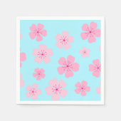 桜 スタンダードカクテルナプキン (正面)